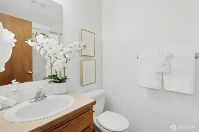 Hall bath