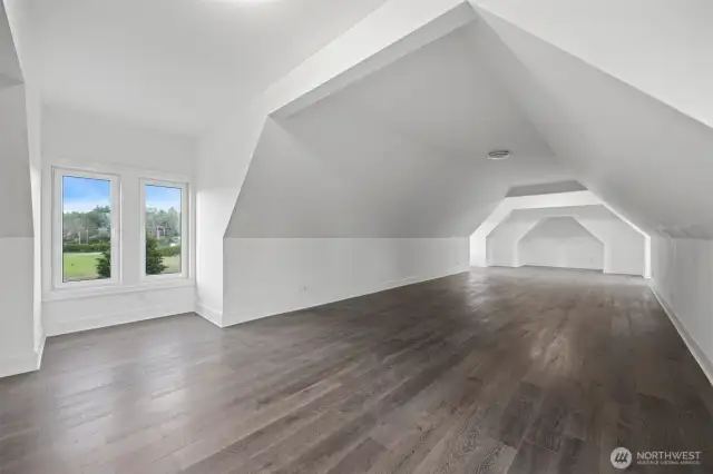 loft above the garage.