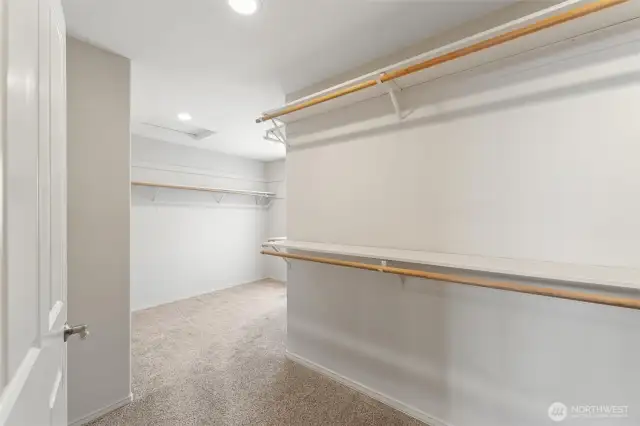 Main Level Primary Walk-In Closet