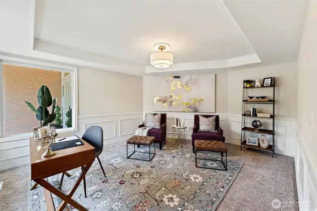 Main Level Office (Can Be Converted Back To Formal Dining Room)