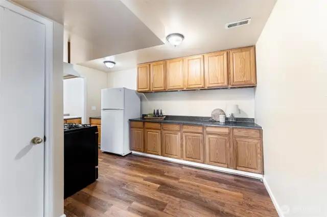 Lower Level Apartment Kitchen