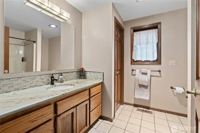 Full bath downstairs