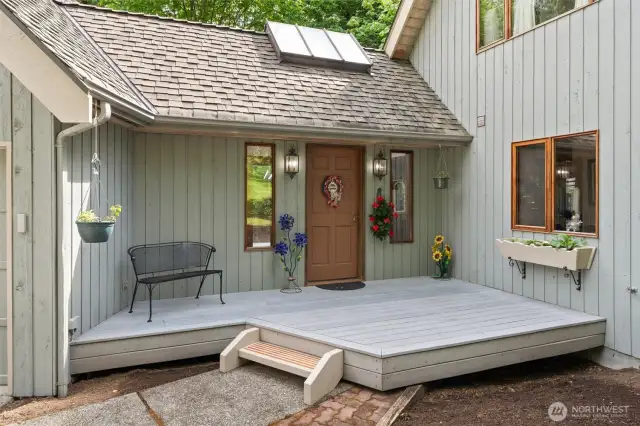 Charming front porch