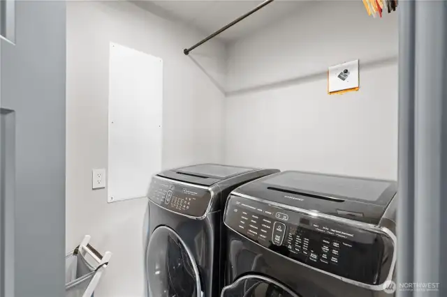 Laundry room.