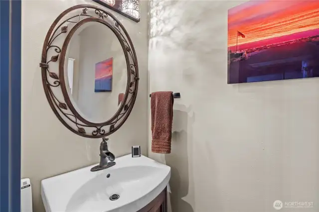 Deck bathroom for swim spa.