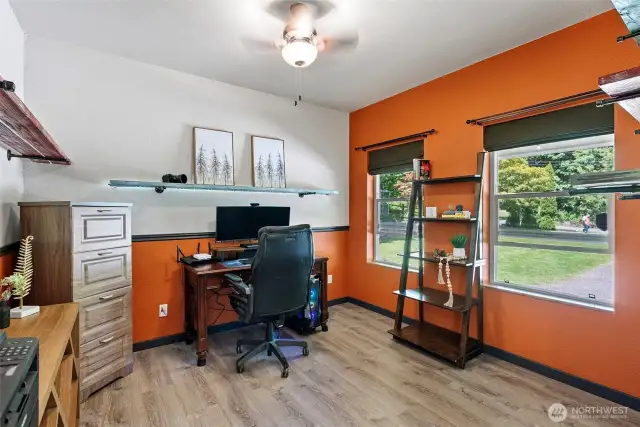 A place you will want to work from home in - comes equipped with gigabit fiber internet.