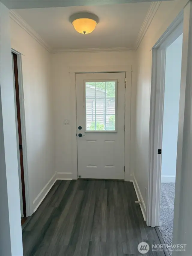 Back entry