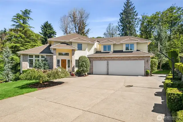 Welcome to your dream home! Stunning custom Home with 3-car garage, huge driveway that can fit an RV, and an expansive backyard with a creek.
