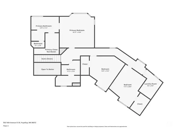 Floor plan of 2nd Floor
