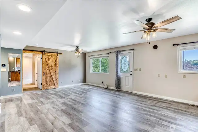 formal dining or second living room off kitchen