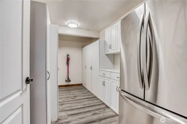 storage space off mud room