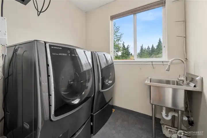 Laundry room/tech room - main floor.