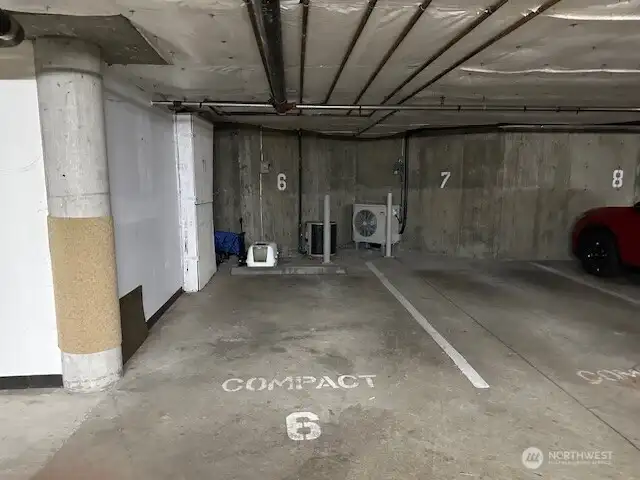 Garage Parking #6 and storage closet #6