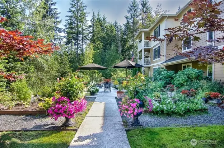 Community gathering area.