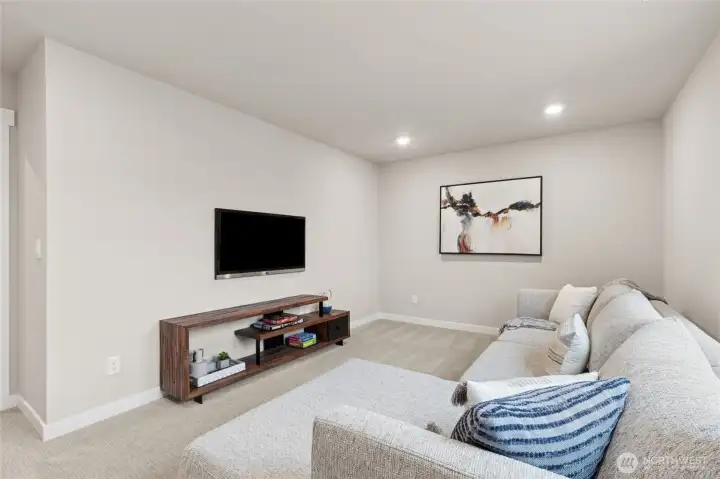 Very large bonus/bedroom with 2 closets at the opposite side of primary bedroom.  Materials, colors, and finishes will vary. See site agent for details