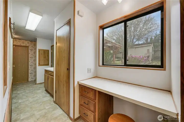 The workspace has many uses.