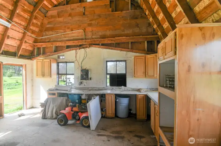 barn could easily be converted into living space