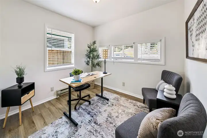 Bedroom #3 would make a great office!