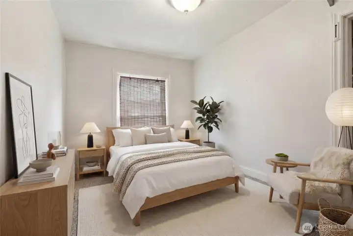 Bedroom 1 (lower unit)
