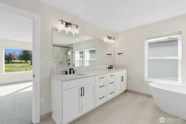 Primary Suite Bath - *Under Cabinet Lighting