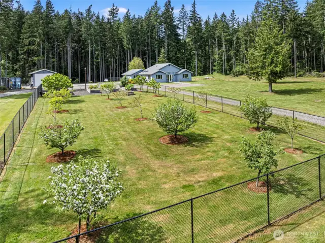 Welcome to your own private, nearly 5 acre piece of heaven!