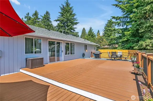 Entertaining deck
