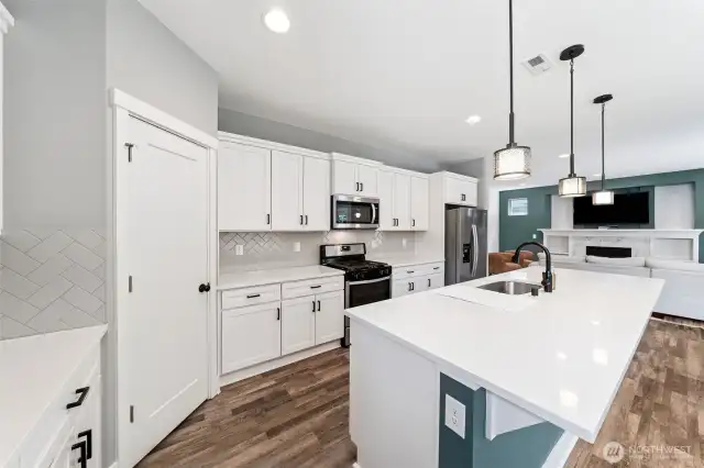 Lots of counter space
