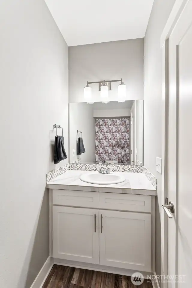 Half bath on main level