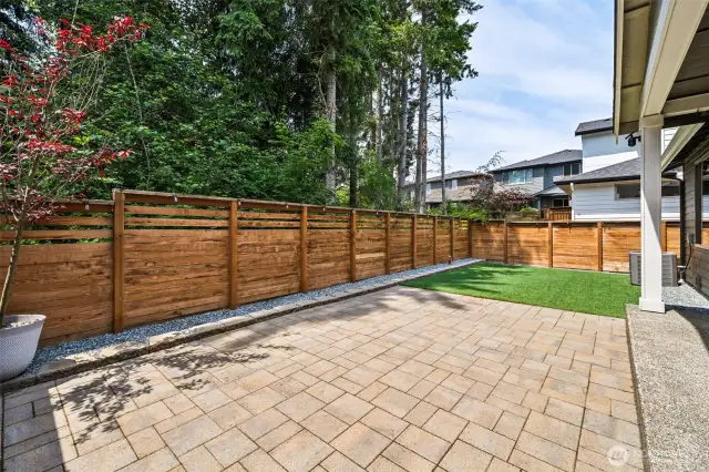 Low maintenance yard