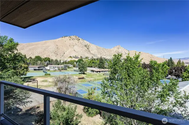 View from the deck