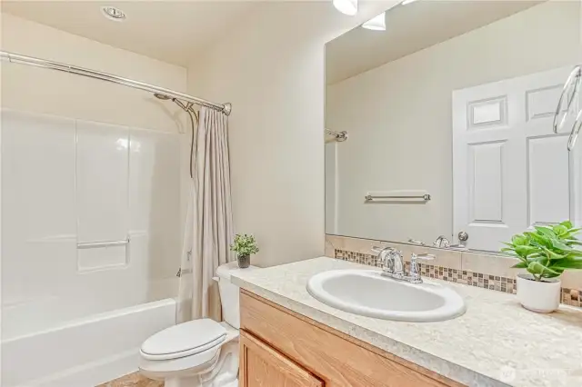 full bath lower level
