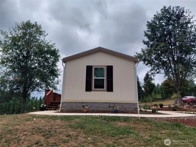 Side of house