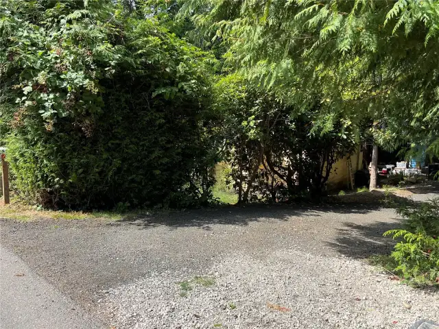 gravel driveway