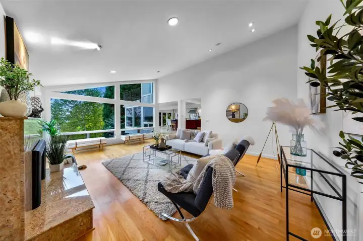 Tons of windows throughout for natural light!