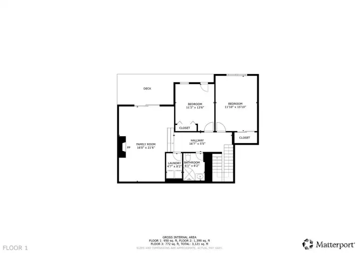 Lower Level floorplan!