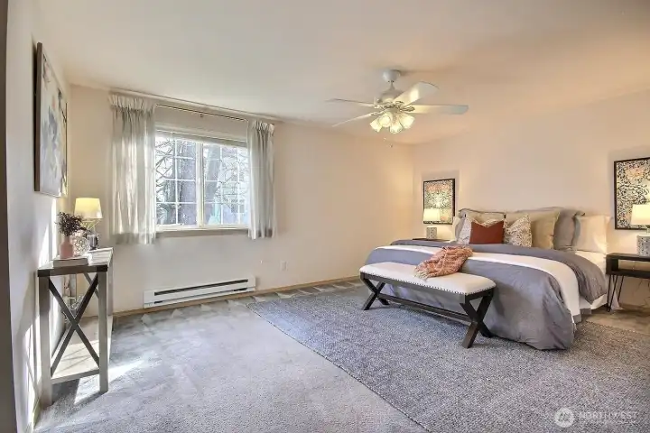 Welcome to the enormous primary suite!