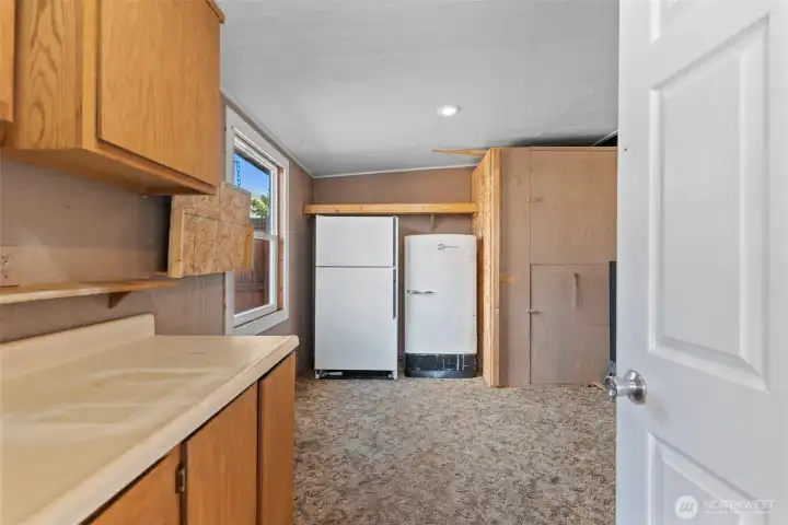 finished add-on makes for small hobby room