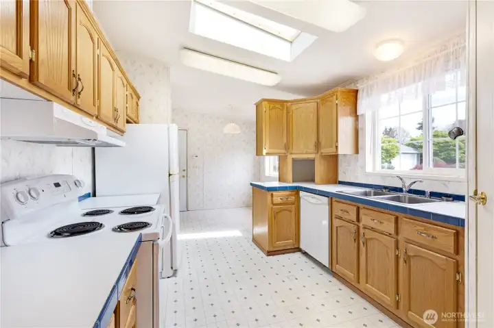 A space for everything in this kitchen.