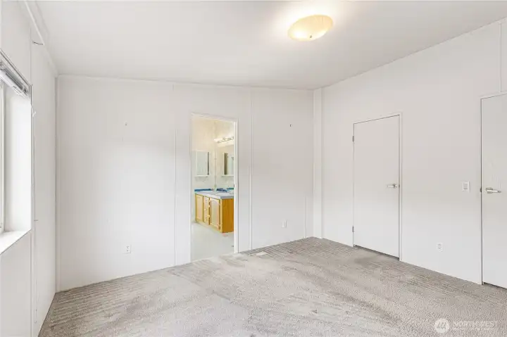 Primary Bedroom and en suite bath.