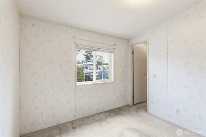Another angle of Bedroom #3.