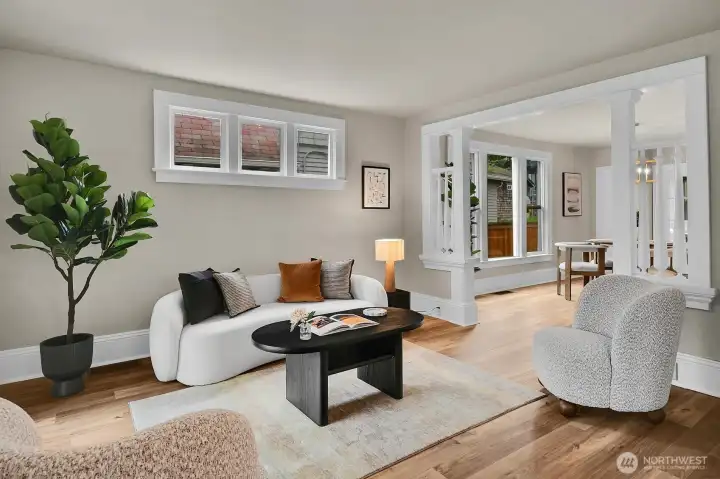 Nice and bright formal living room