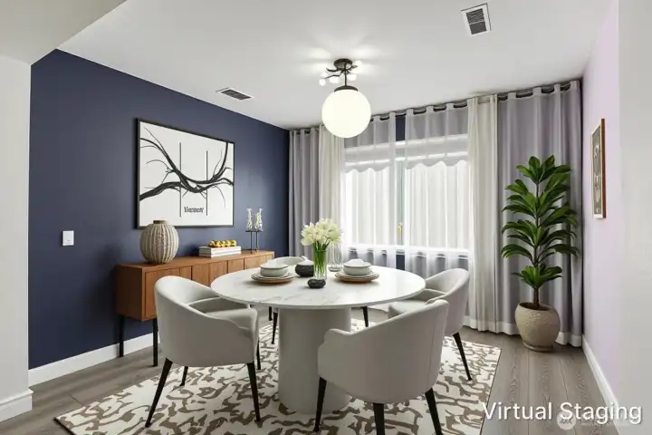 ~Virtually Staged Dining Room~