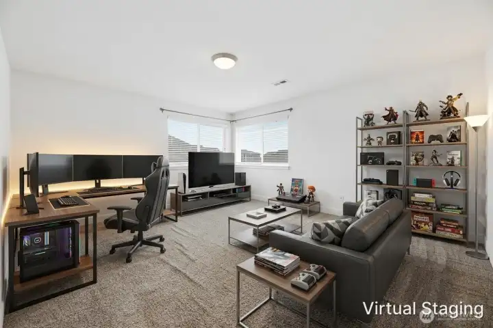 ~Virtually Staged Bonus Room~