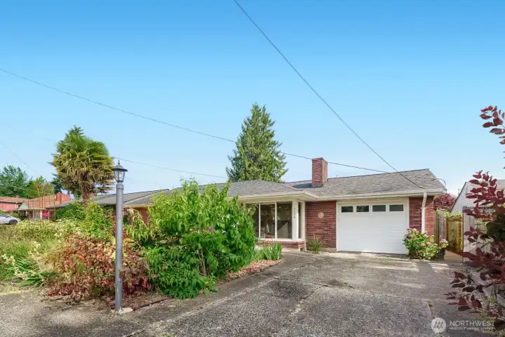 One car garage + driveway & off street parking