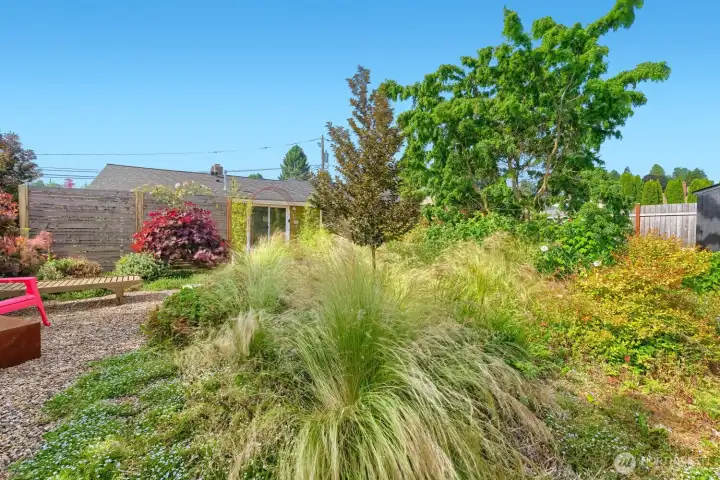 Lots of room to garden and play