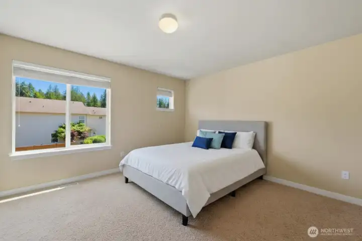 Lots of natural light.