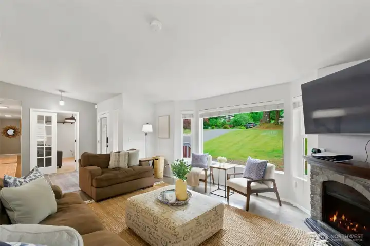 Beautiful living room space Beautiful living room space