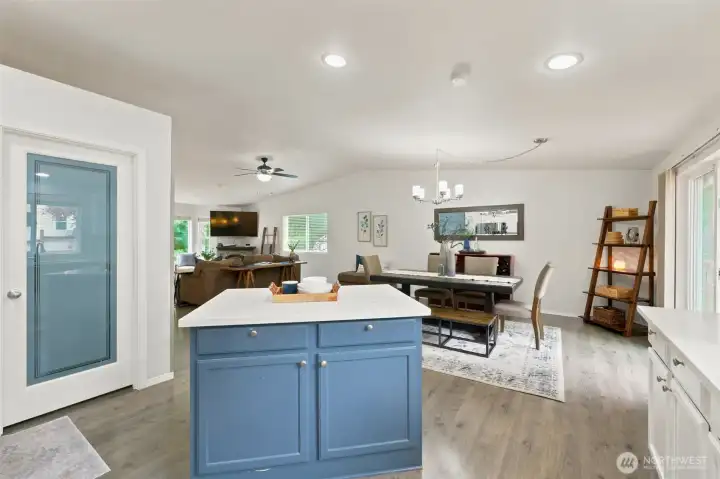 Great island and walk in pantry Great island and walk in pantry