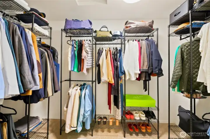Great walk in closet Great walk in closet