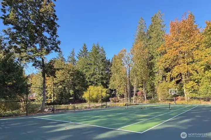 Community basketball, pickleball, sport court Community basketball, pickleball, sport court